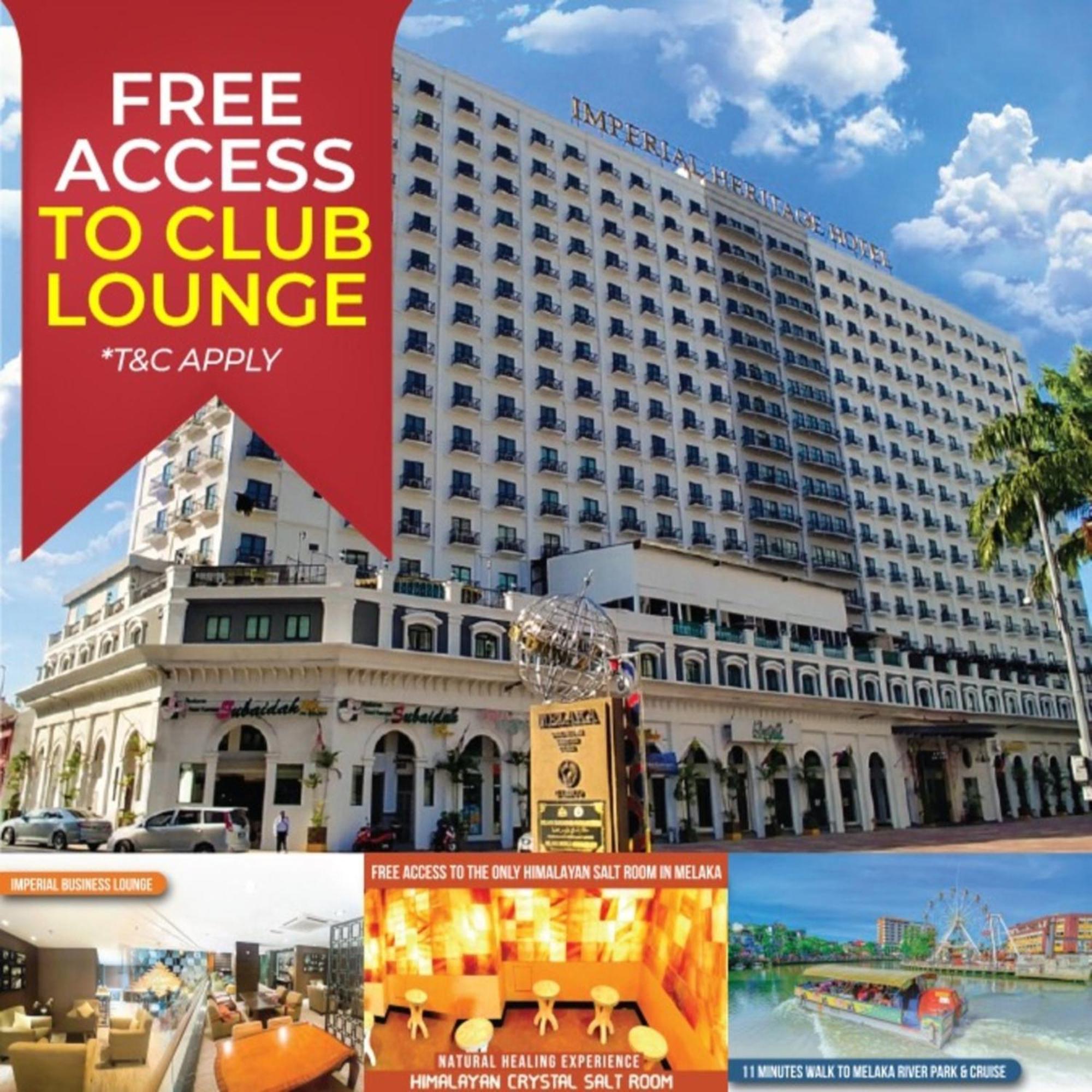 Imperial Heritage Hotel Melaka I City Centre I Free Wifi I Free Parking L Free Club Lounge Access Esterno foto